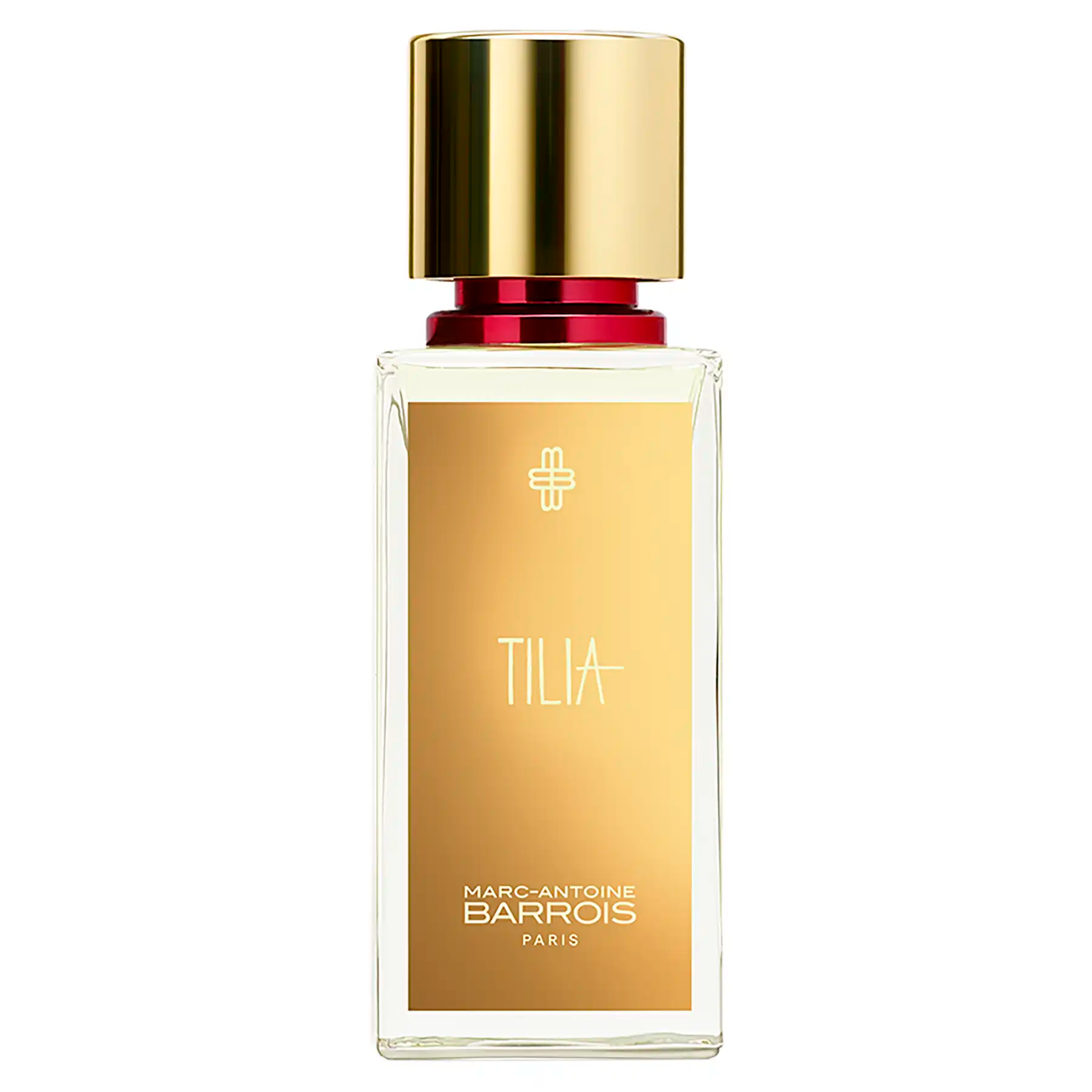 Tilia Eau de Parfum by Marc-Antoine Barrois, 30ml bottle with gold cap and amber-tinted design
