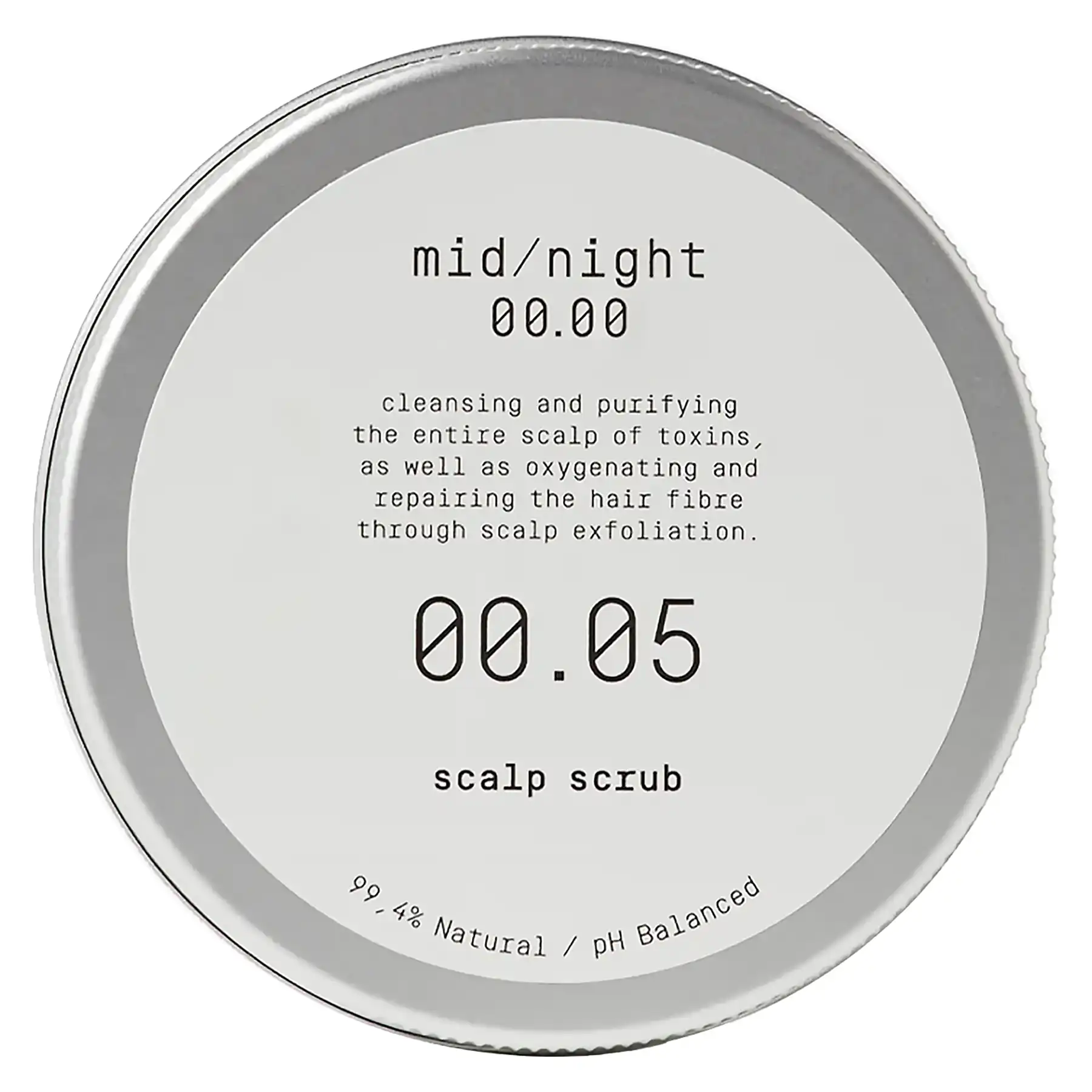 Mid/Night 00.00 Scalp Scrub 00.05 130ml