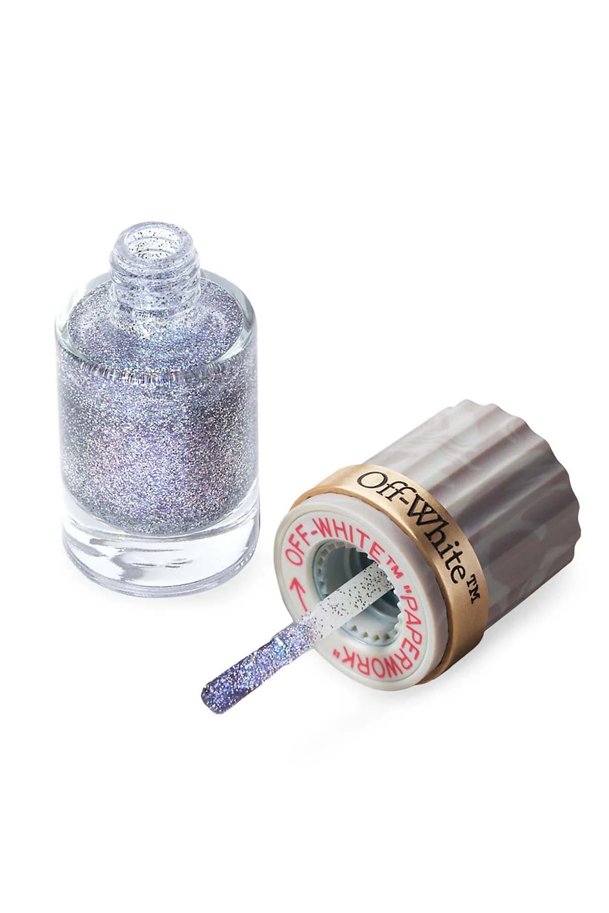 Pearly Silver Nail Polish