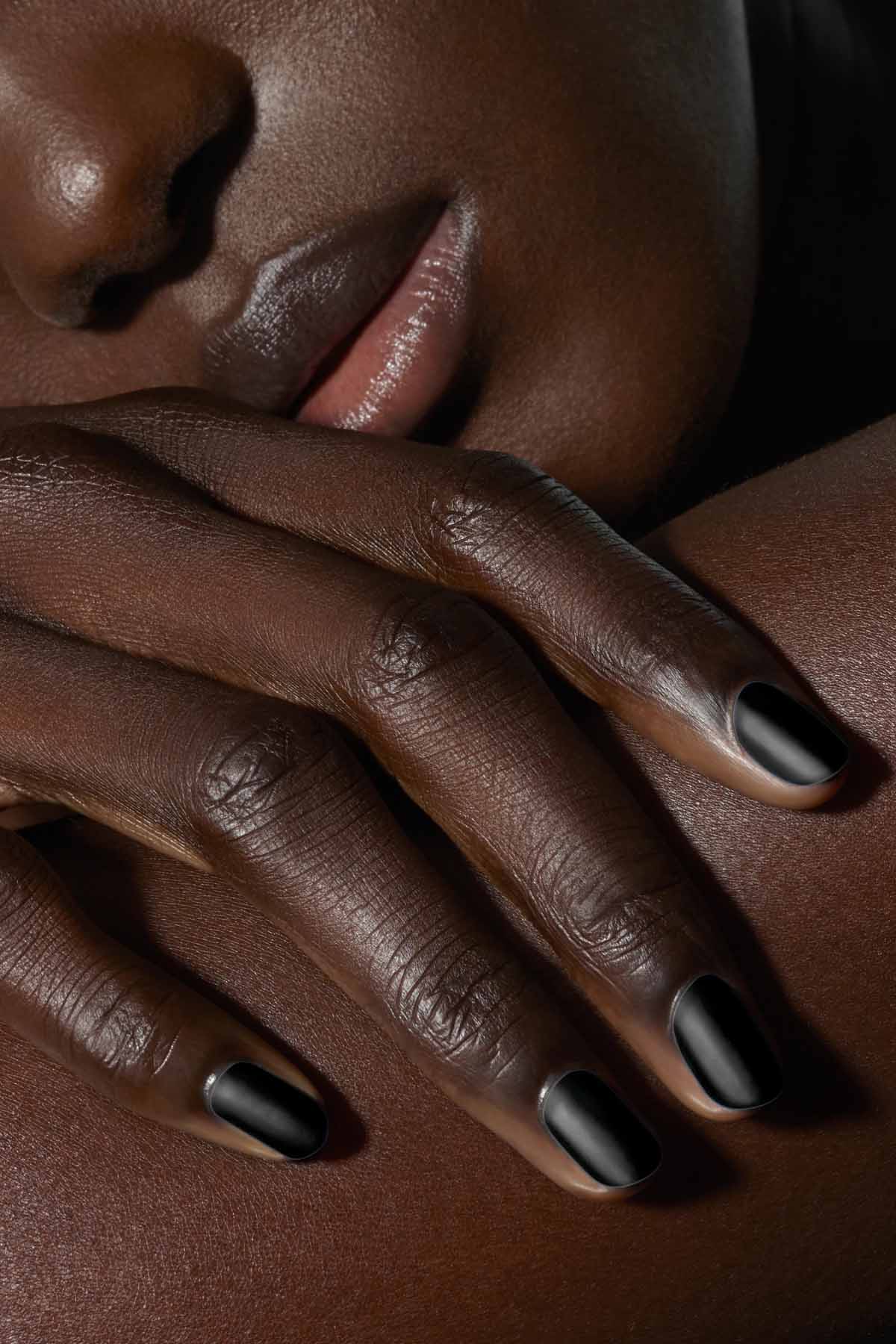 Matte Black Nail Polish