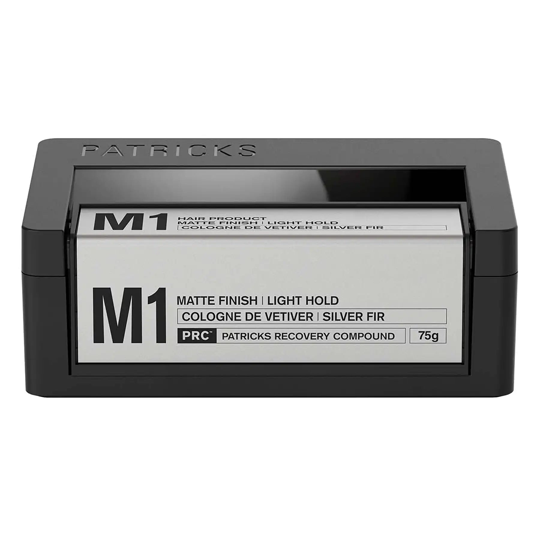 Patricks M1 Matte Light Hold Hair Styling Pomade Front