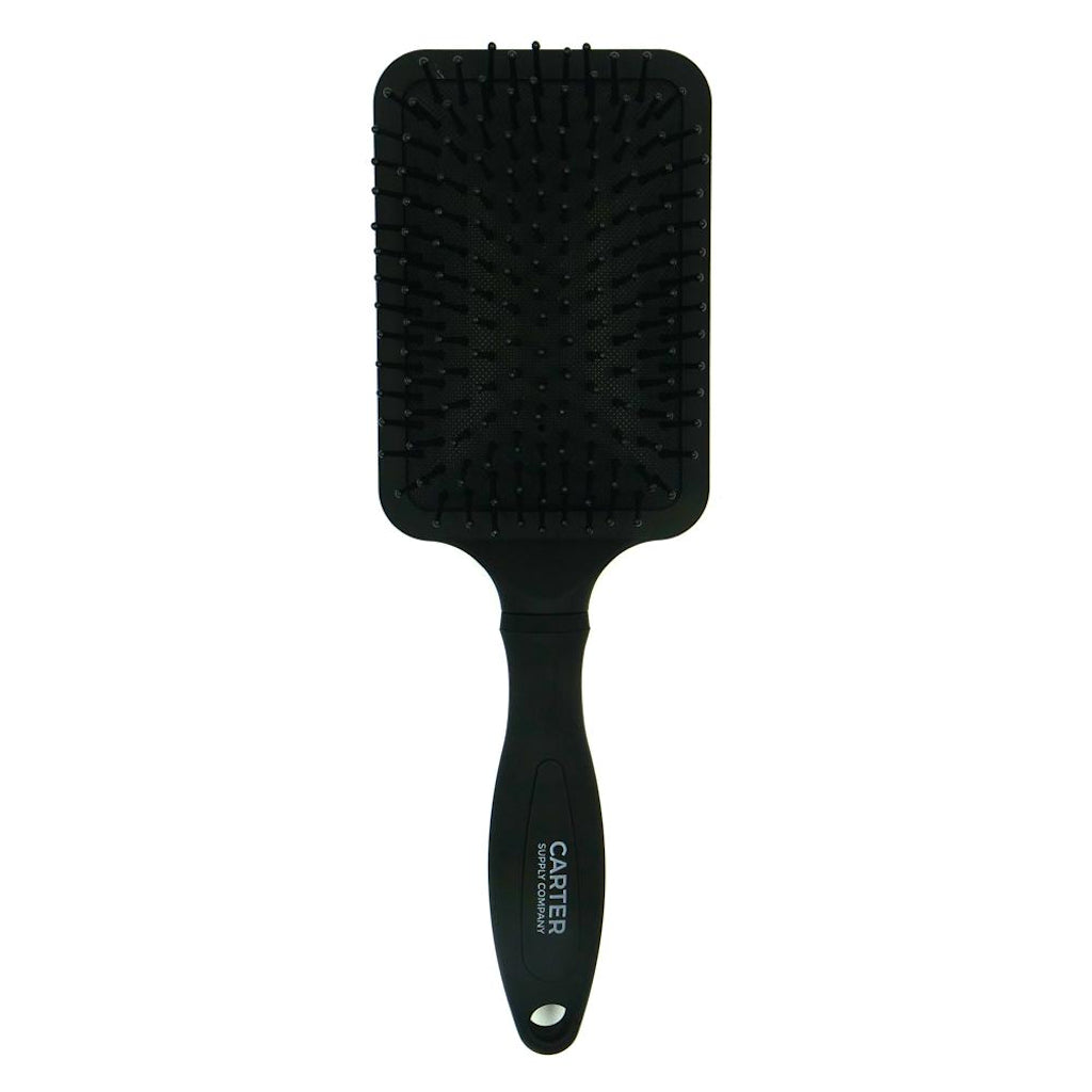 Carter Company Supply Paddle Brush Tea Tree Oil Infused Hair Styling Tool