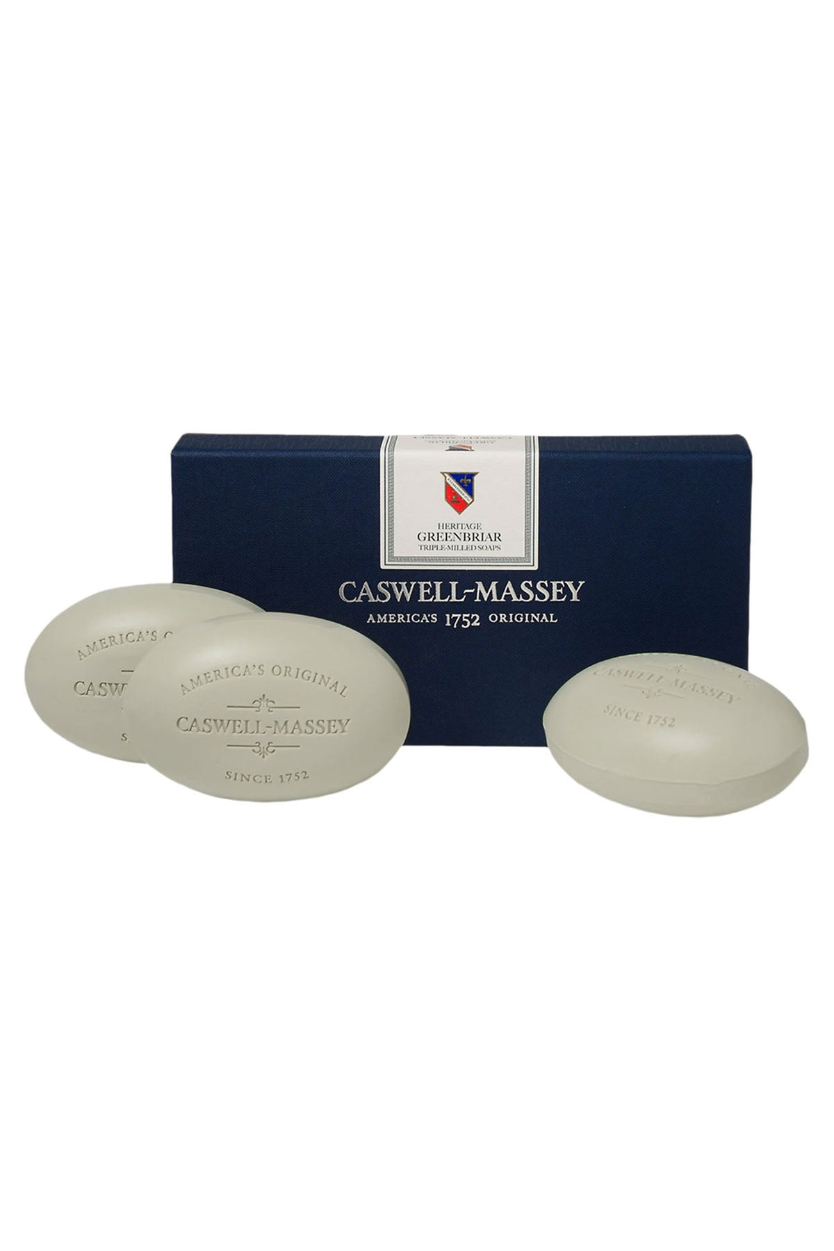 Caswell-Massey Greenbriar 3 Bar Soap Set