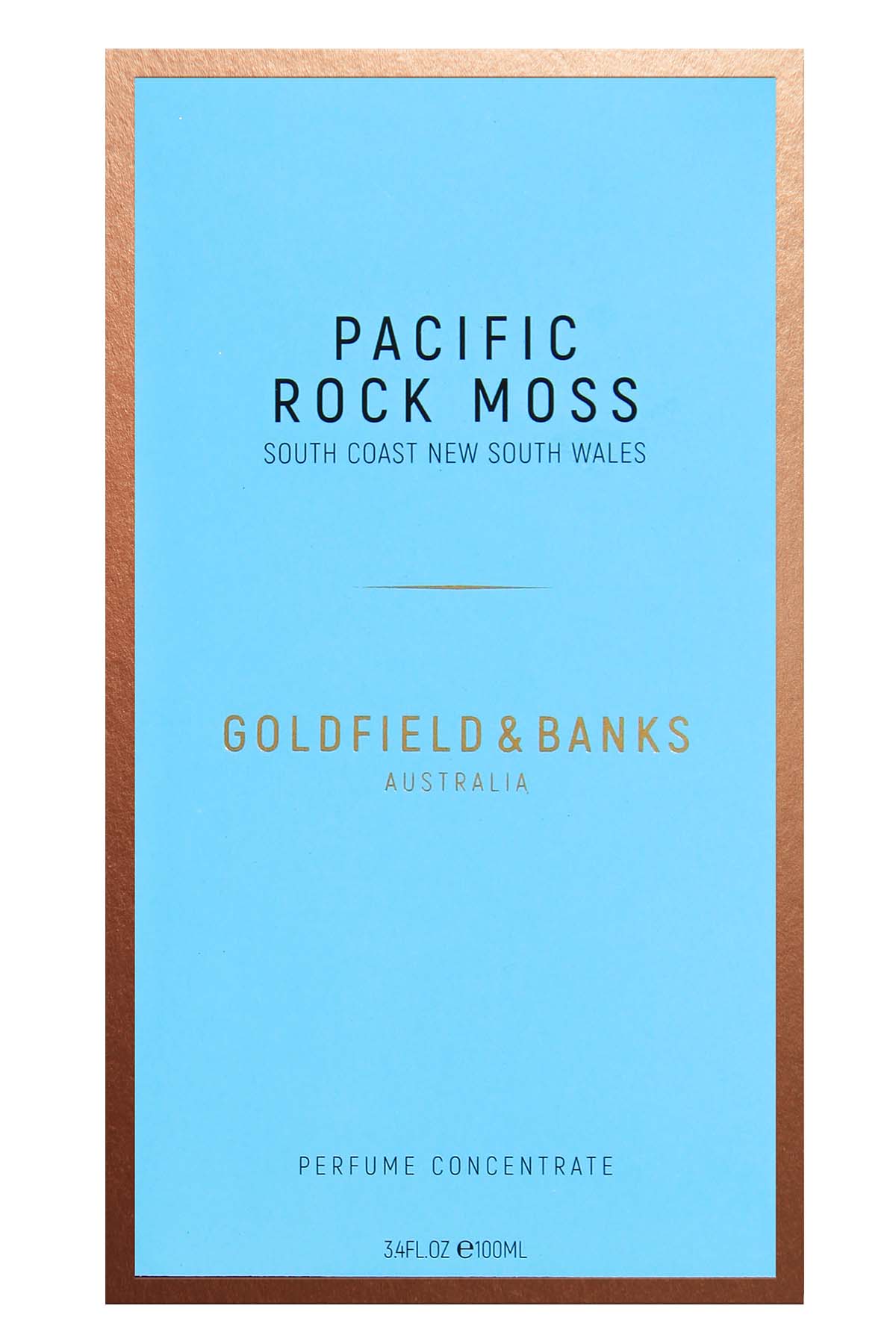 Goldfield & Banks Pacific Rock Moss 100ml Perfume Concentrate Box