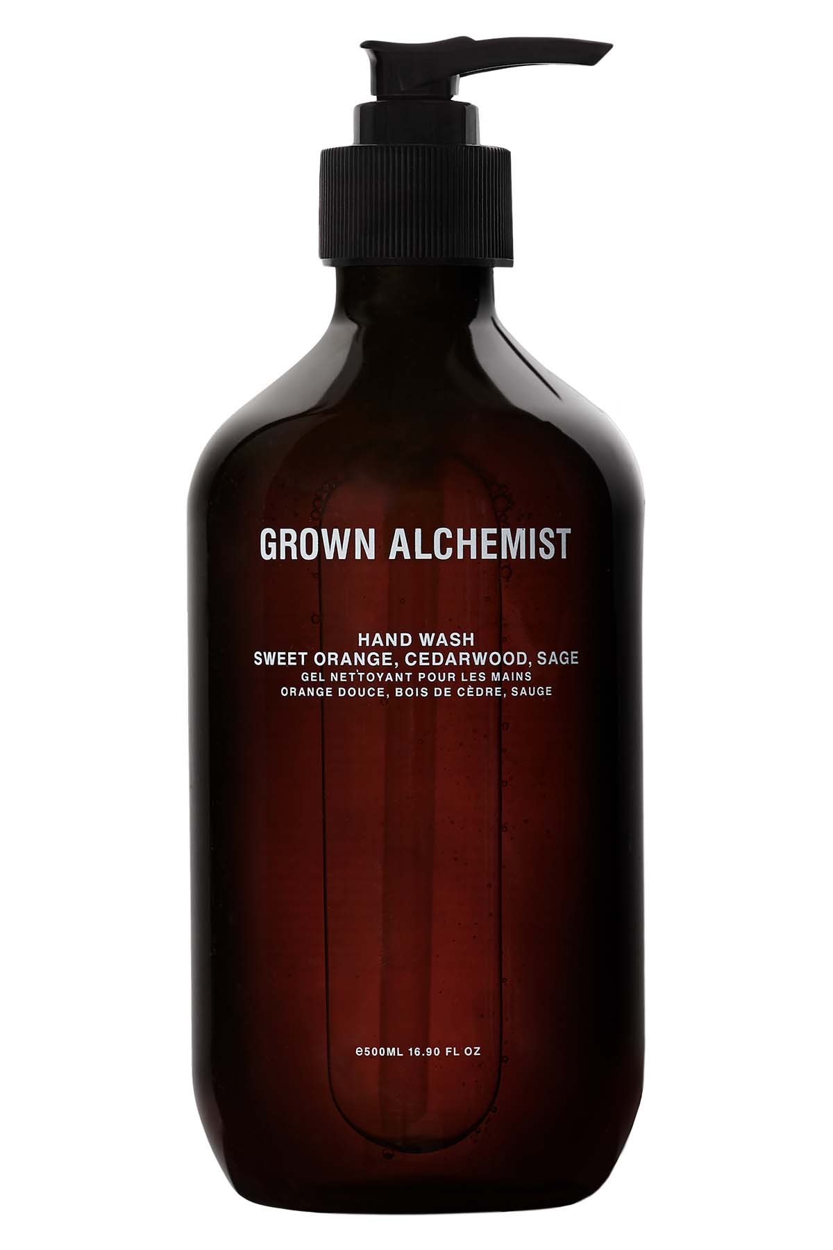 Grown Alchemist Hand Wash Sweet Orange, Cedarwood, Sage 500ml
