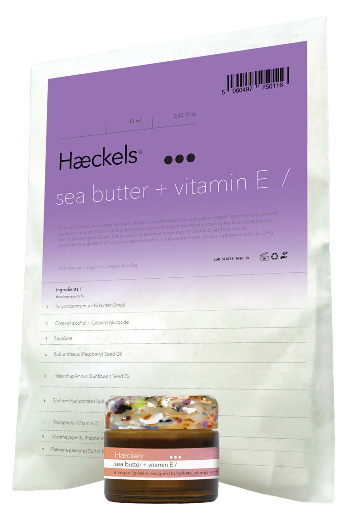 Haeckels Sea Butter + Vitamin E Lip Balm