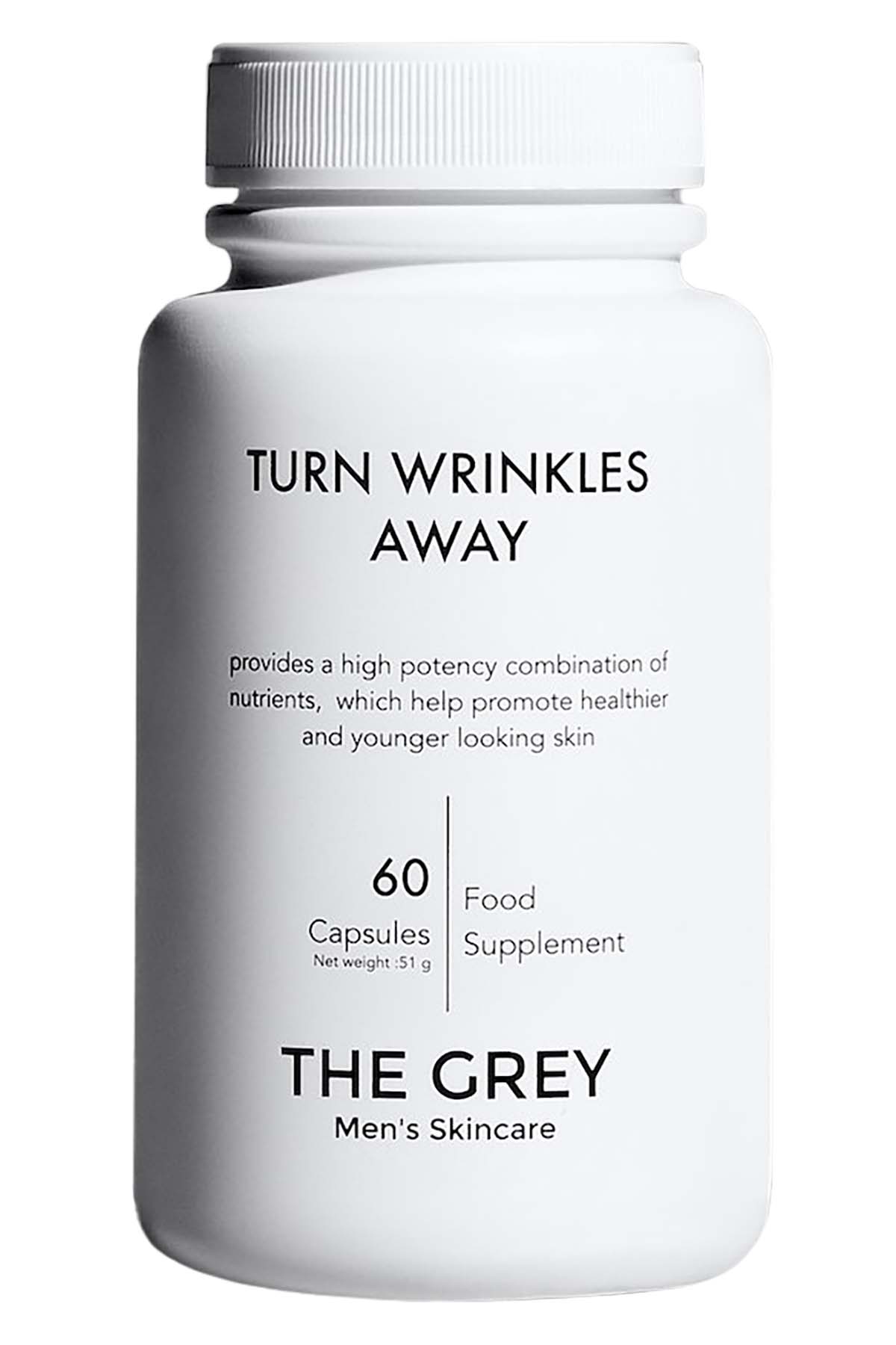 The Grey Men's Skincare Turn Wrinkles Away 60 Capsules