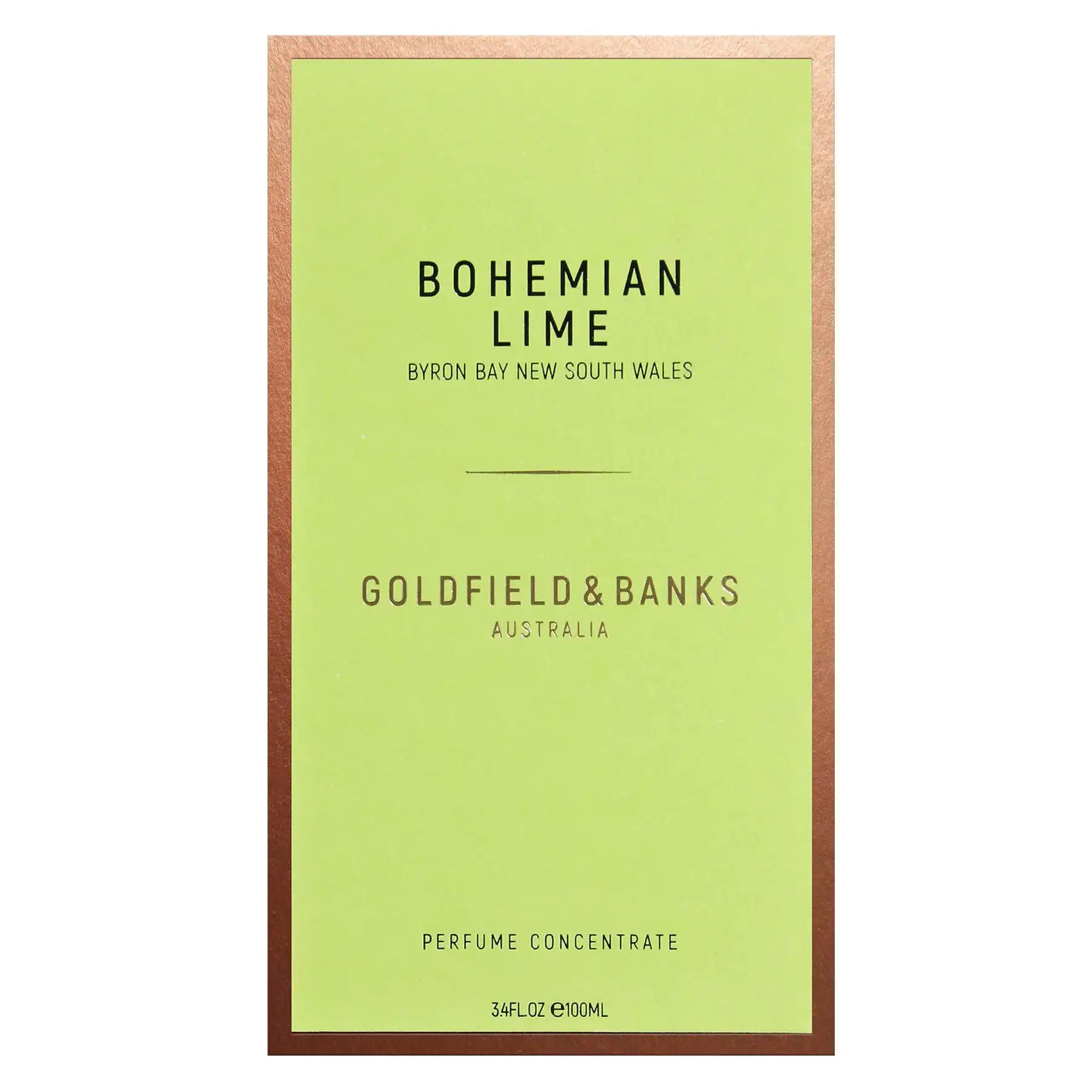 Goldfield & Banks Bohemian Lime Perfume Concentrate 100ml