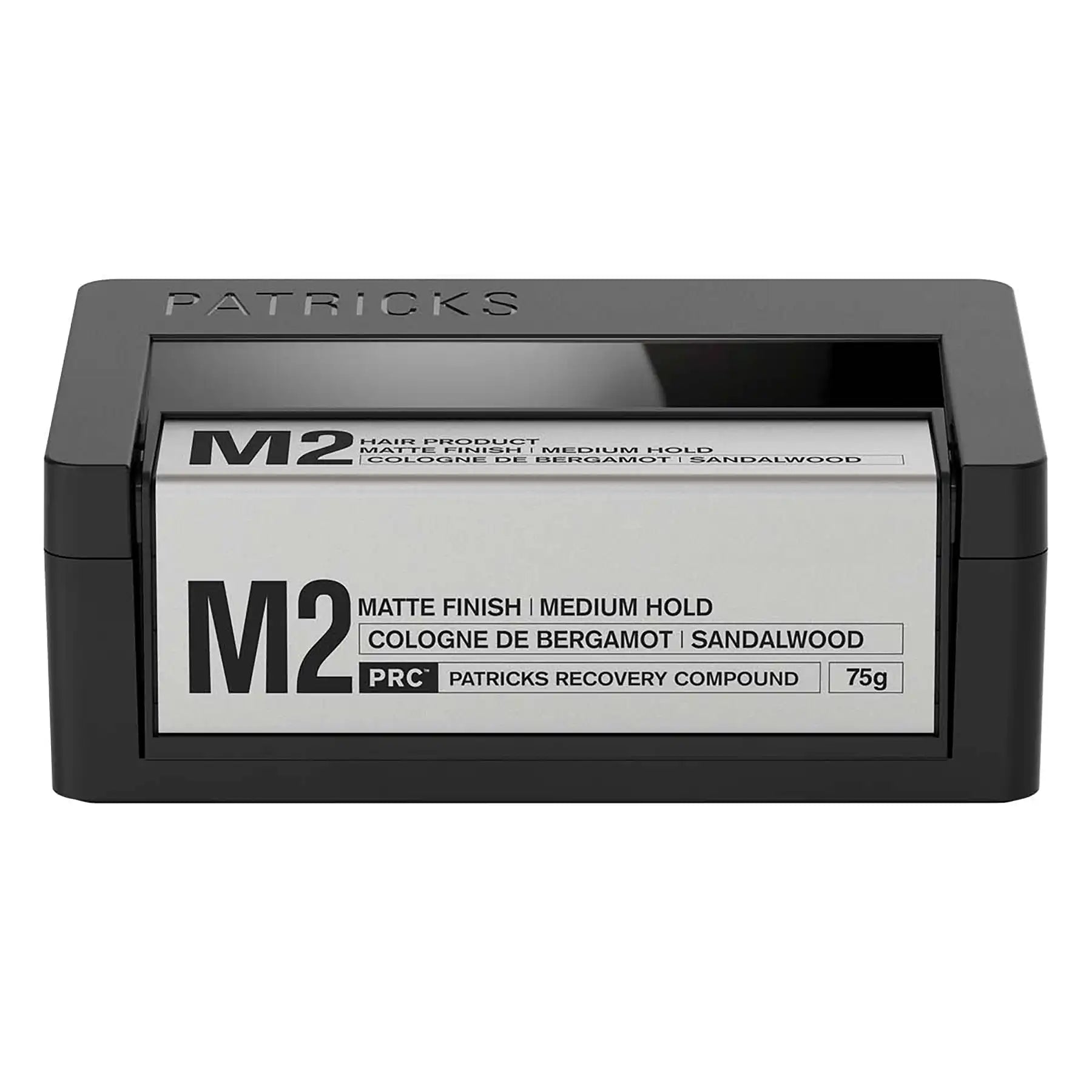Patricks M2 Matte Medium Hold Hair Styling Pomade Front