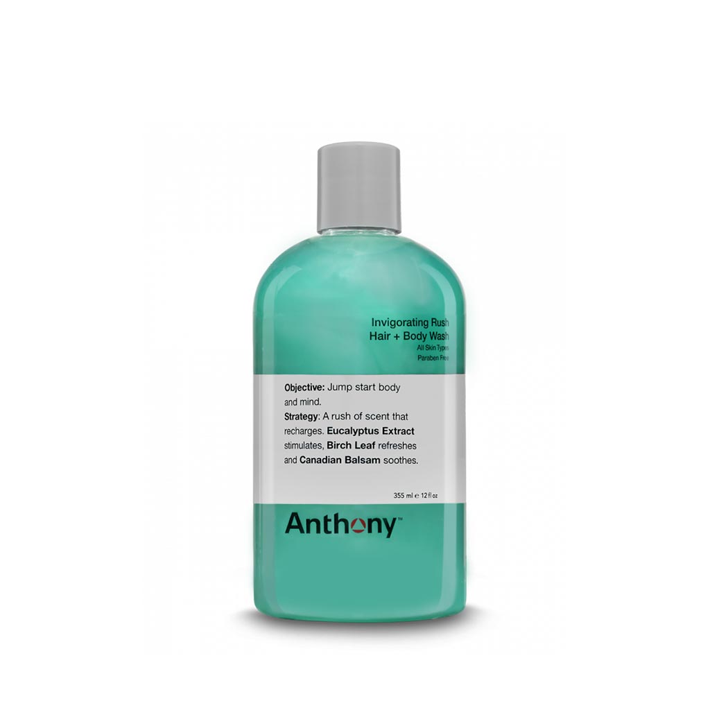 Anthony Invigorating Rush Hair + Body Wash