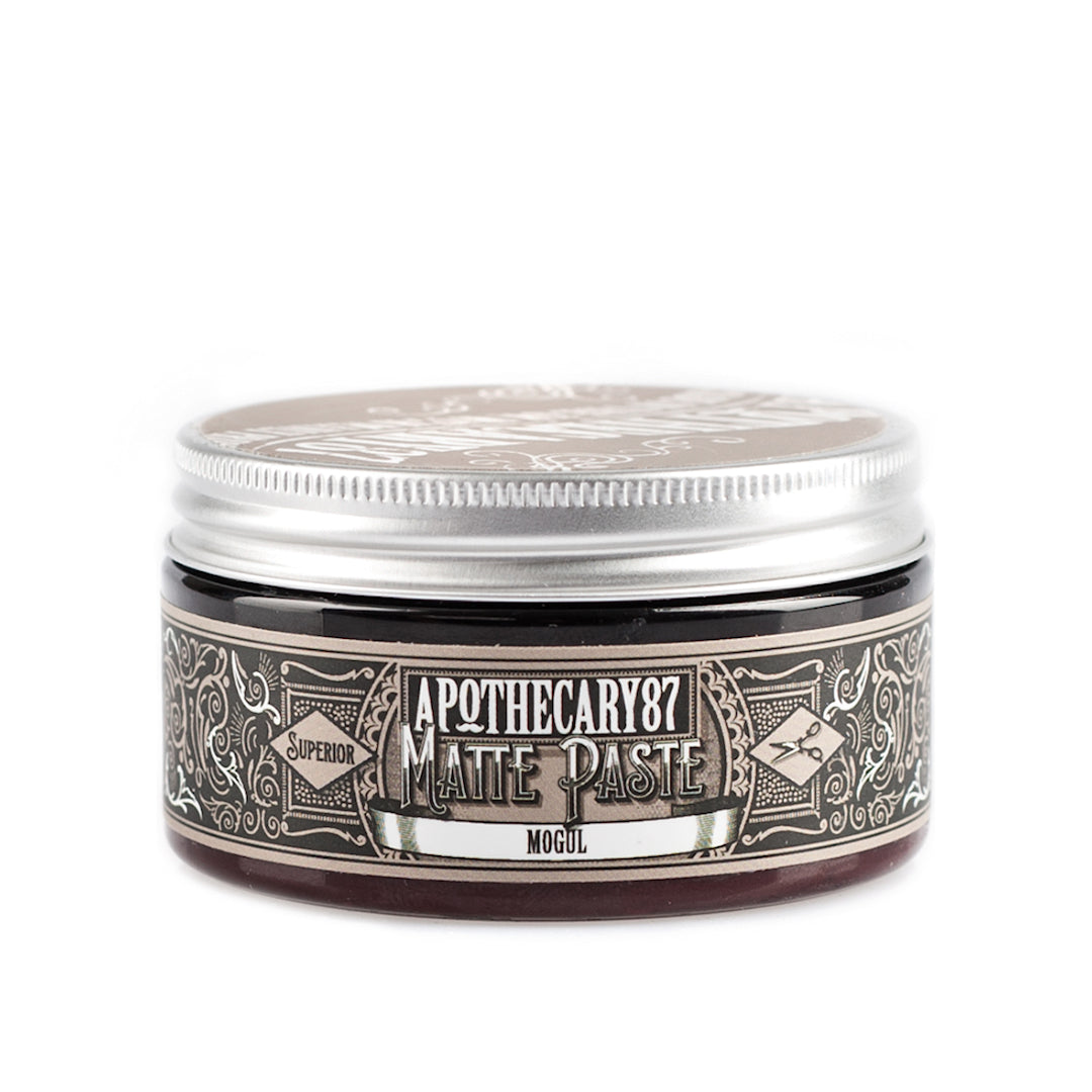 Apothecary87 Matte Paste Matte Firm Hold Hair Styling Pomade Tub Front