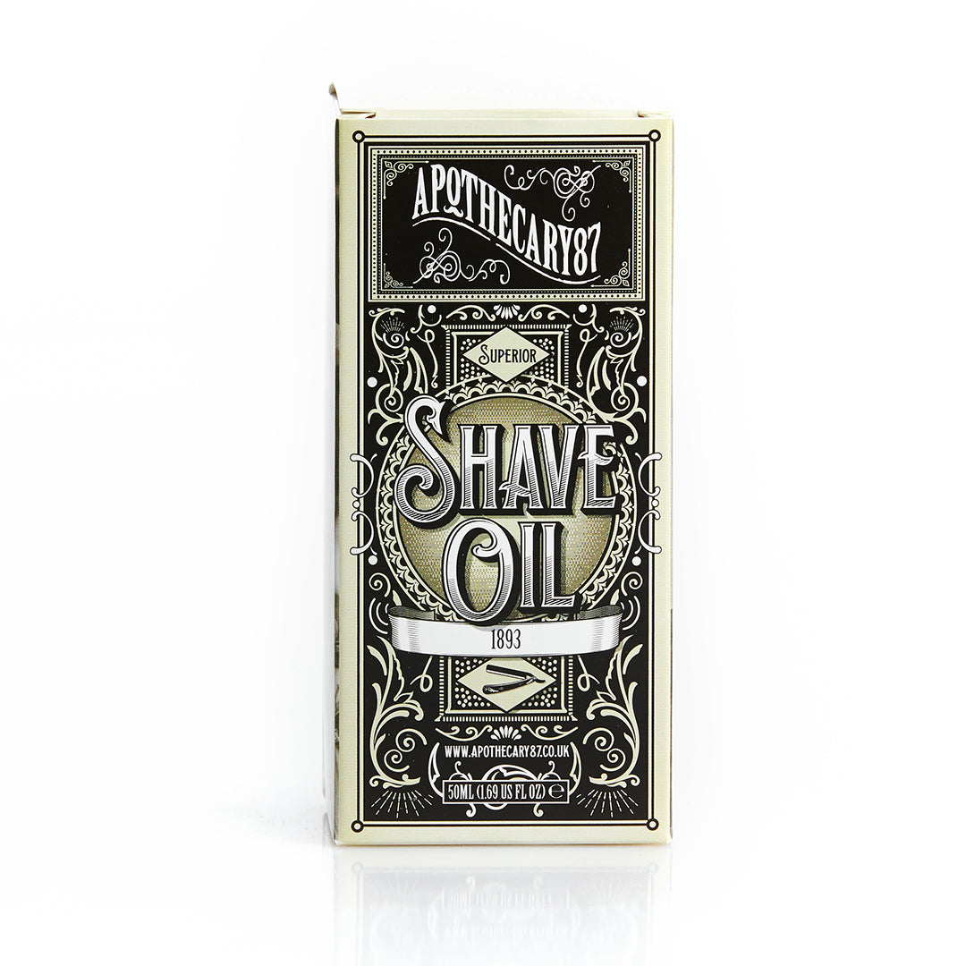 Apothecary87 Shave Oil 1893 Shaving Oil Box Front
