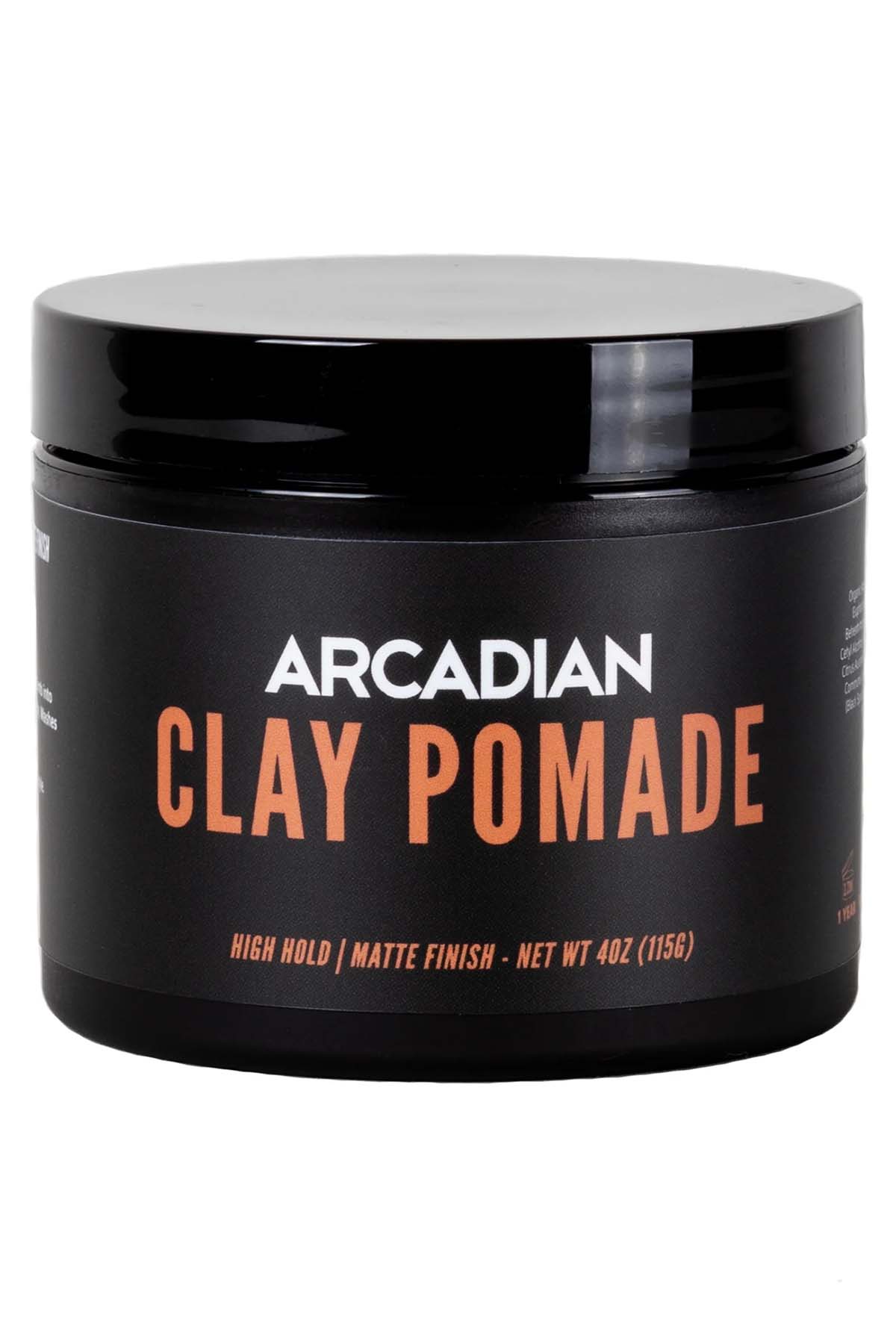 Arcadian Clay Pomade Hair Styling Clay