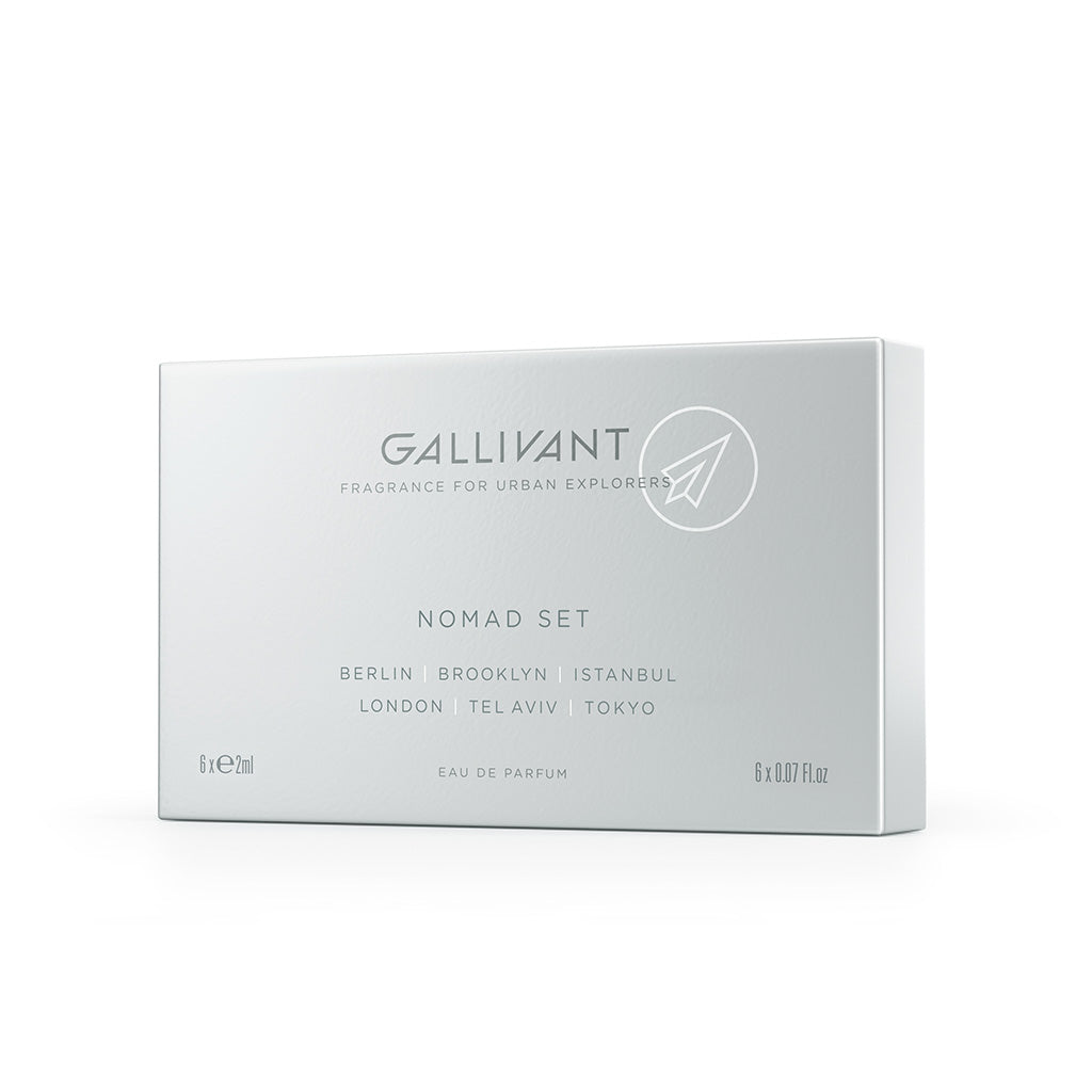 Gallivant Nomad Set Eau De Parfum 6 x 2ml Box