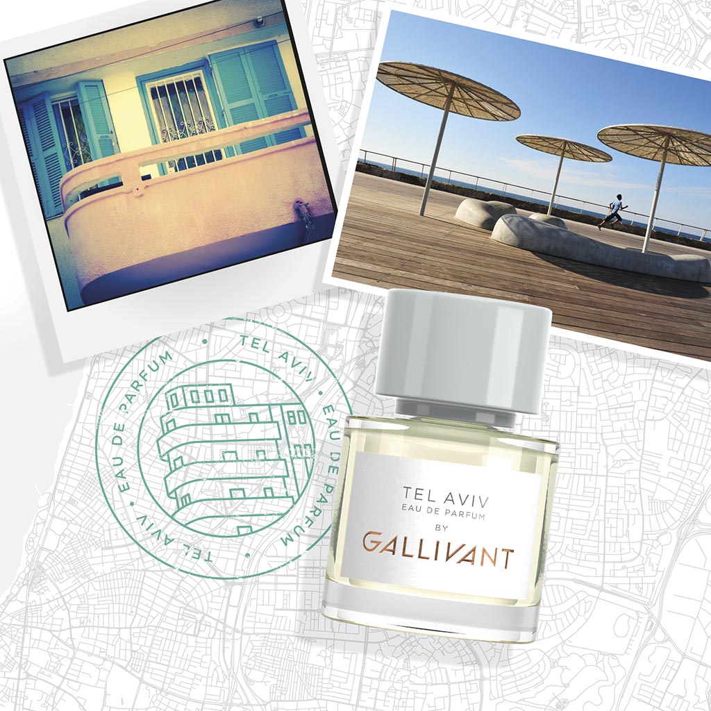 Gallivant Tel Aviv Eau De Parfum 30ml Postcard