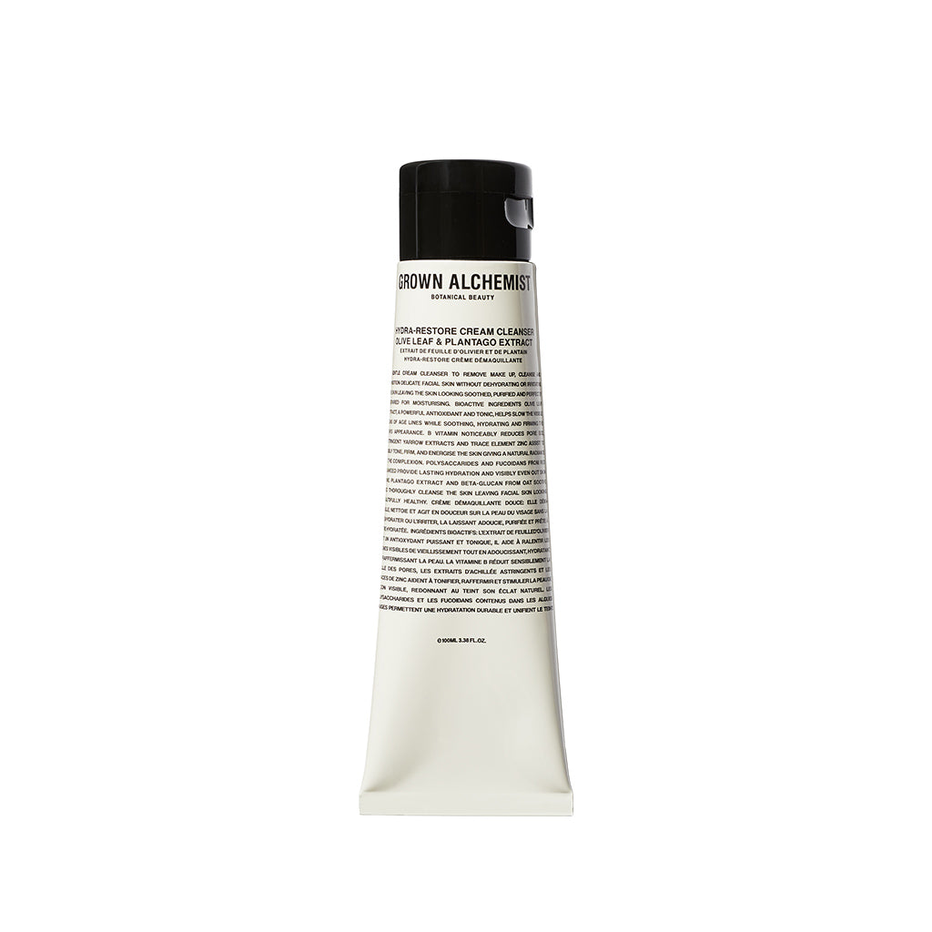  Grown Alchemist Hydra-Restore Cream Cleanser Olive Leaf, Plantago Extract 100ml