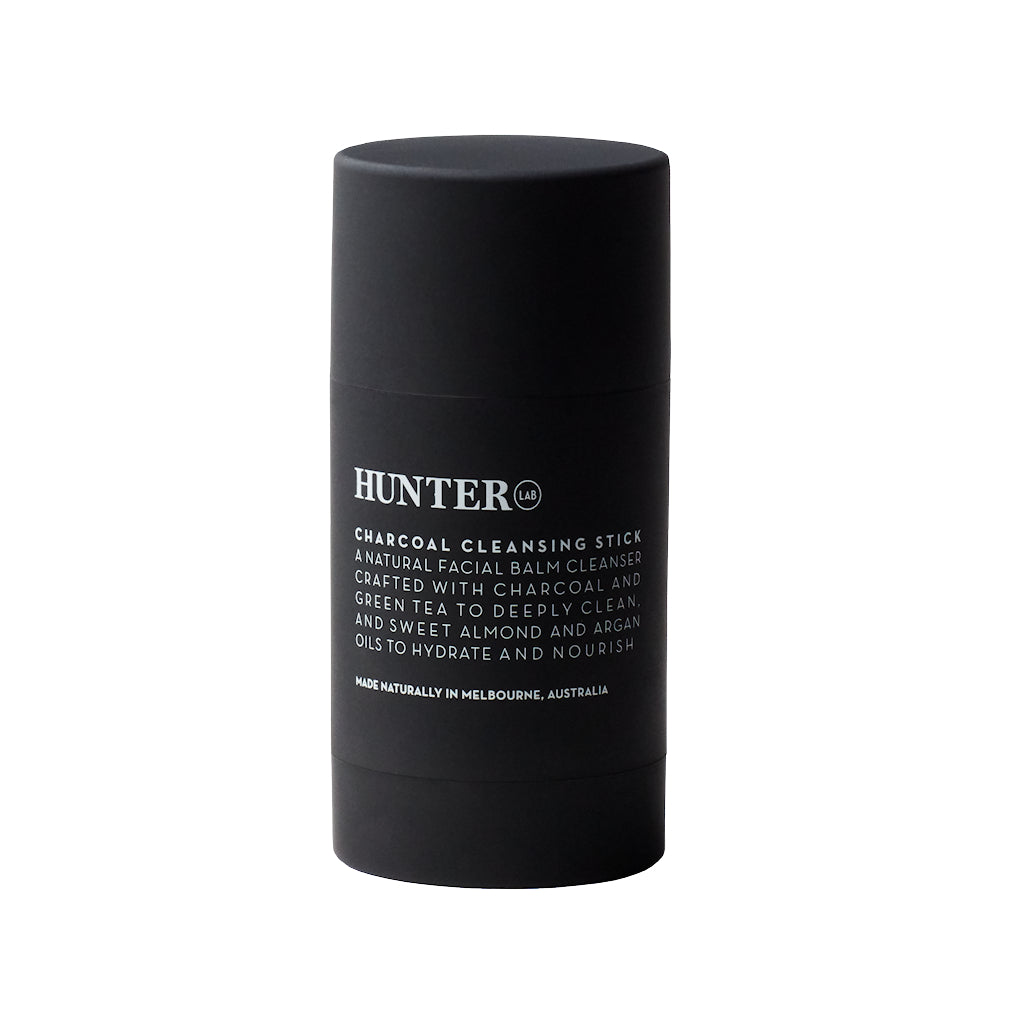 Hunter Lab Charcoal Cleansing Stick Front View
