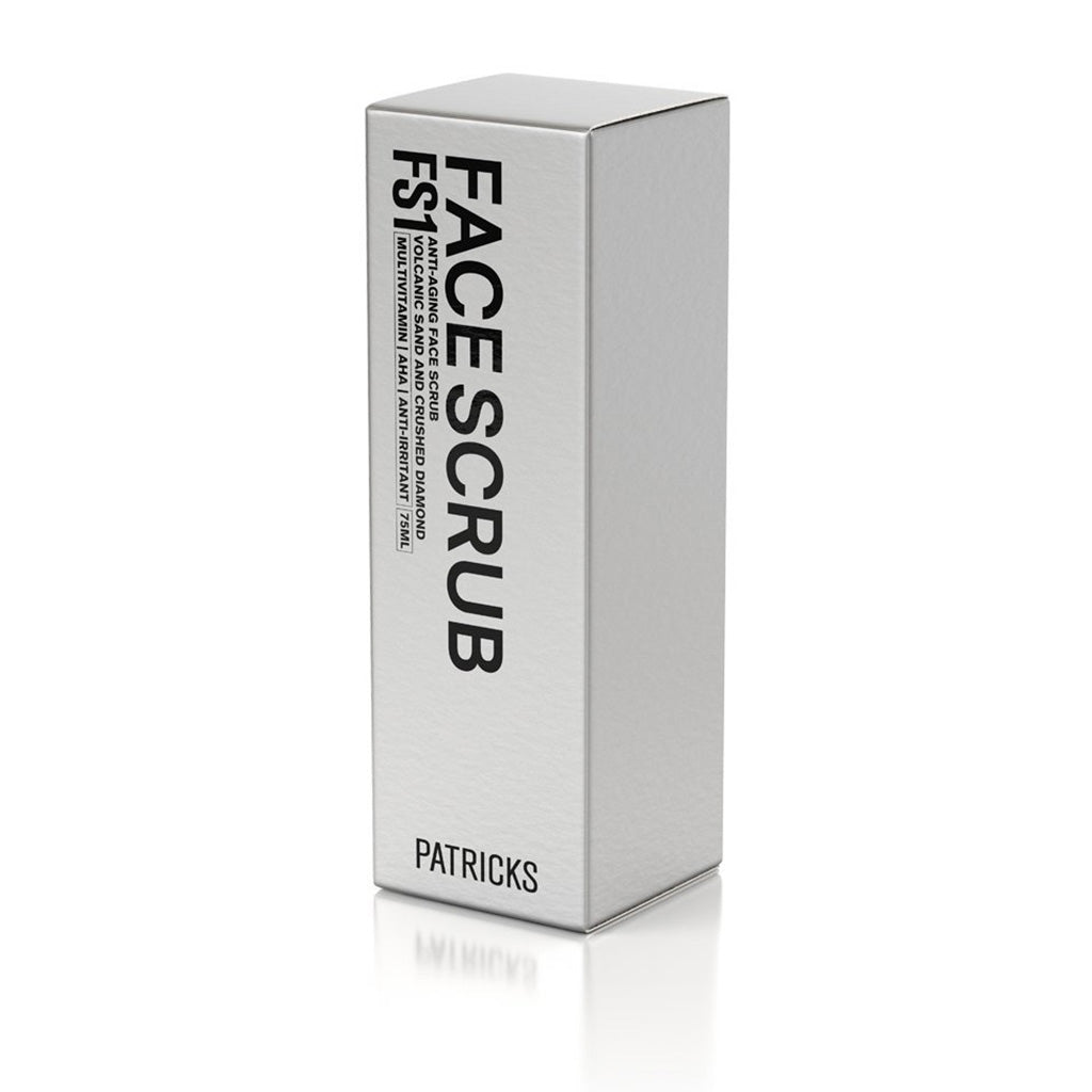 Patricks FS1 Anti-Aging Face Scrub Facial Exfoliant Box