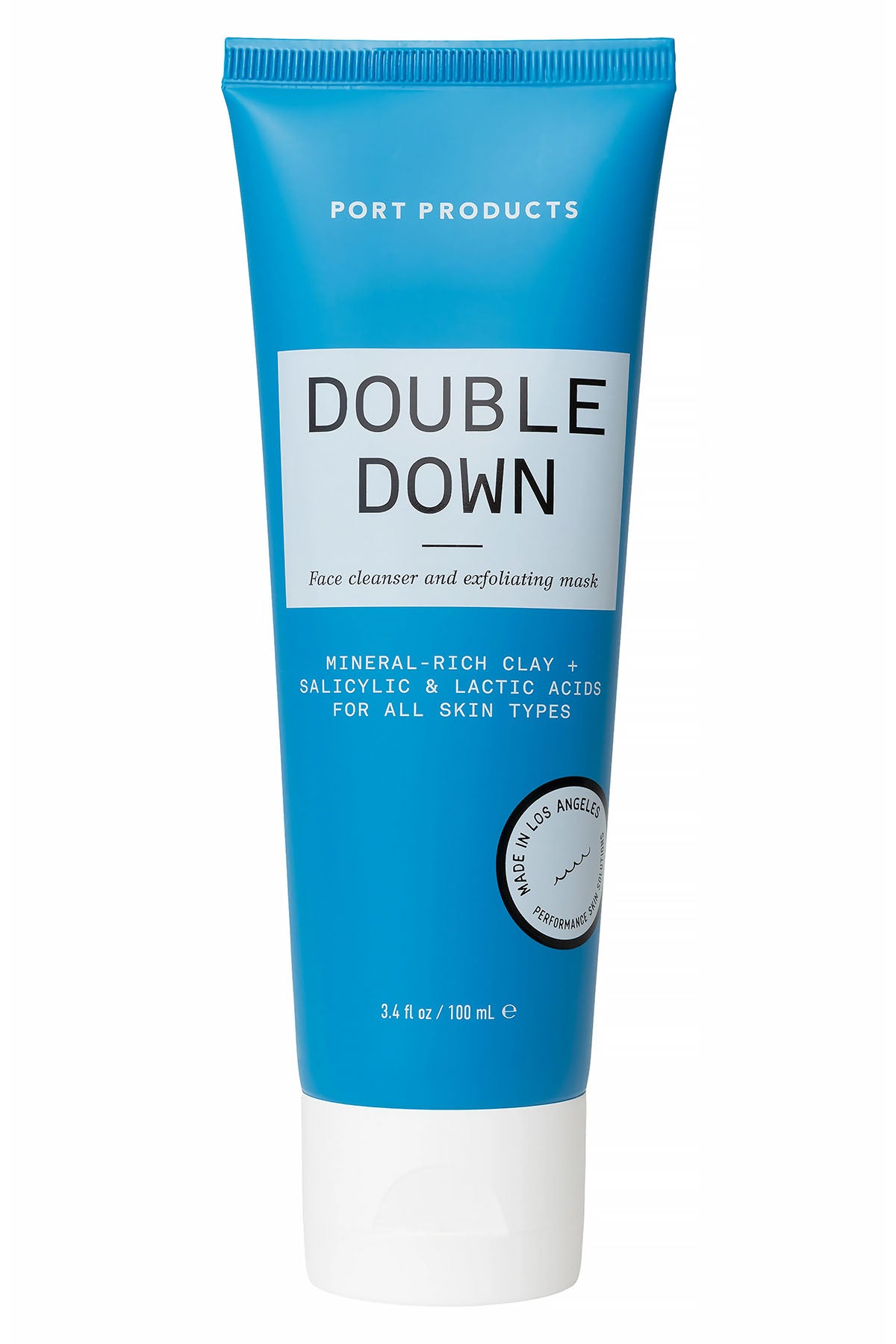 Port Products Double Down Face Cleanser & Exfoliating Mask 100 ML