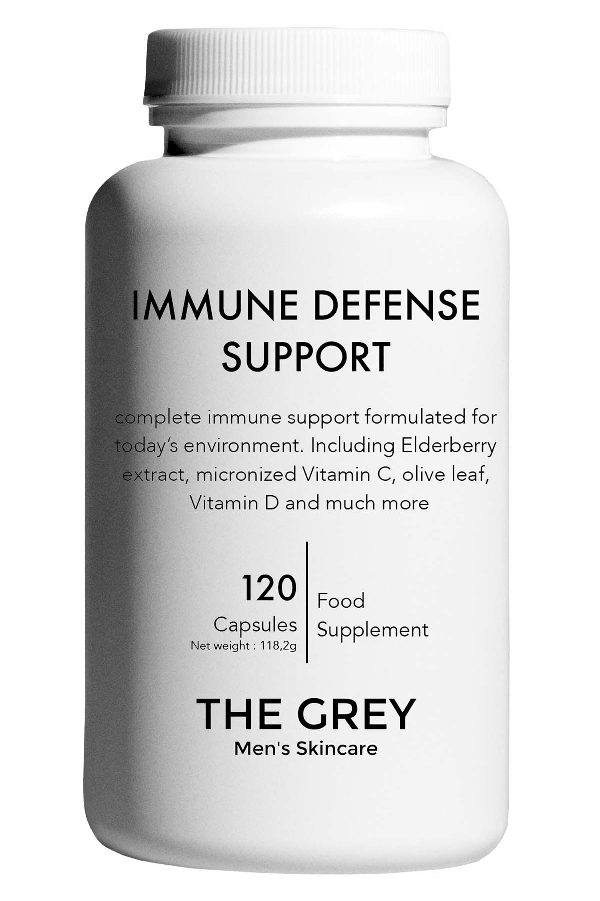 The Grey Men's Skincare Immune Defense Support 120 Capsules