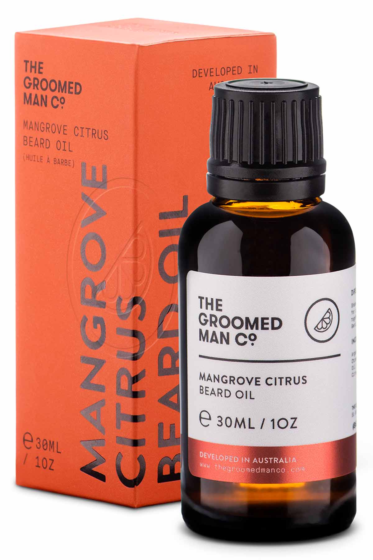 The Groomed Man Co. Mangrove Citrus Premium Beard Oil